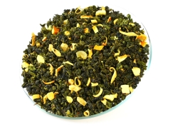 Herbata Turkusowa Oolong Mango Pomarańcza