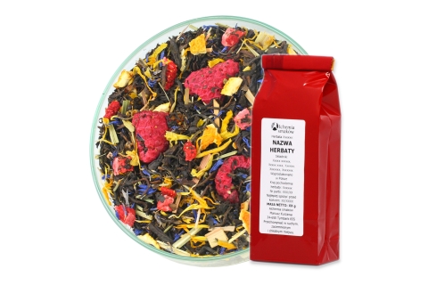 Herbata Czarna EARL GREY - CYTRUSOWA MALINA (OT)