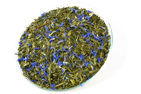 Herbata Zielona Earl Grey Sencha Blue
