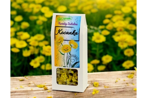 Kwiaty Jadalne KOCANKA KWIAT (15g) Do Dekoracji, Naparów i Na Prezent