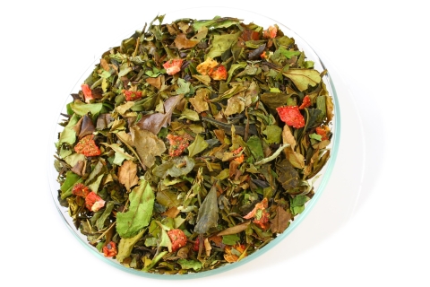 Herbata Biała Pai Mu Tan Truskawkowy