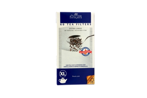 Filtry Papierowe Do Herbaty Finum XL (60szt)