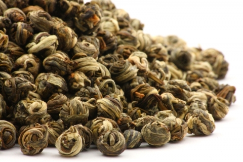Herbata Biała Jasmine Long Zhu Qindzhan
